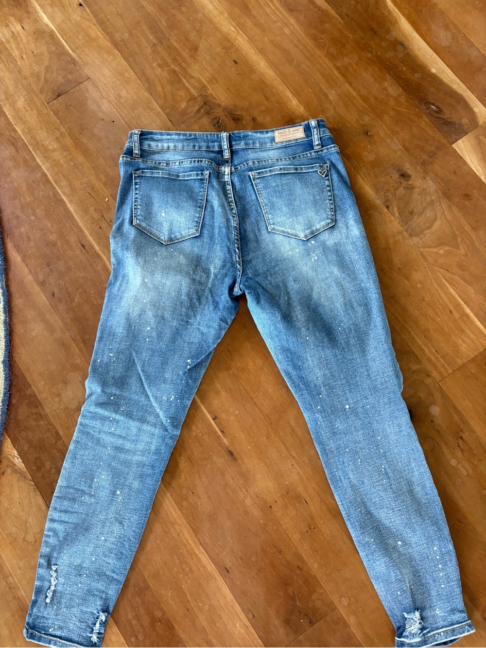 Velvet Heart Light Blue Distressed Skinny Jeans - Picture 5 of 9